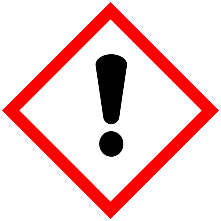 Gefahrensymbol GHS07 Ausrufezeichen