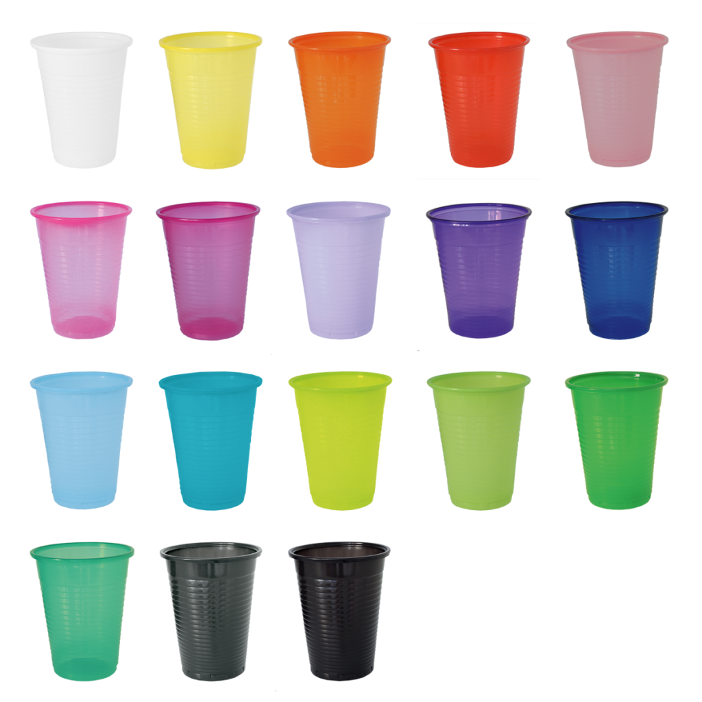 Mundspülbecher, farbig, 3000 Stück