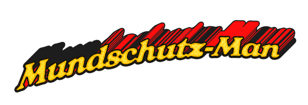 Mundschutz-Man