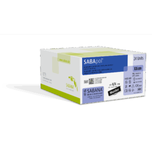 SABApol® – nicht resorbierbares Nahtmaterial, Polypropylen (PP), monofil, 24er-Packung