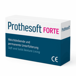 Prothesoft FORTE – Unterfütterungsmaterial für Totalprothesen, 10 Anwendungen