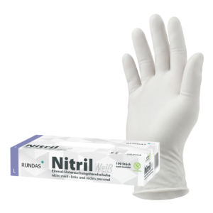 RUNDAS Nitril - Nitrilhandschuhe, puderfrei, 100 Stück