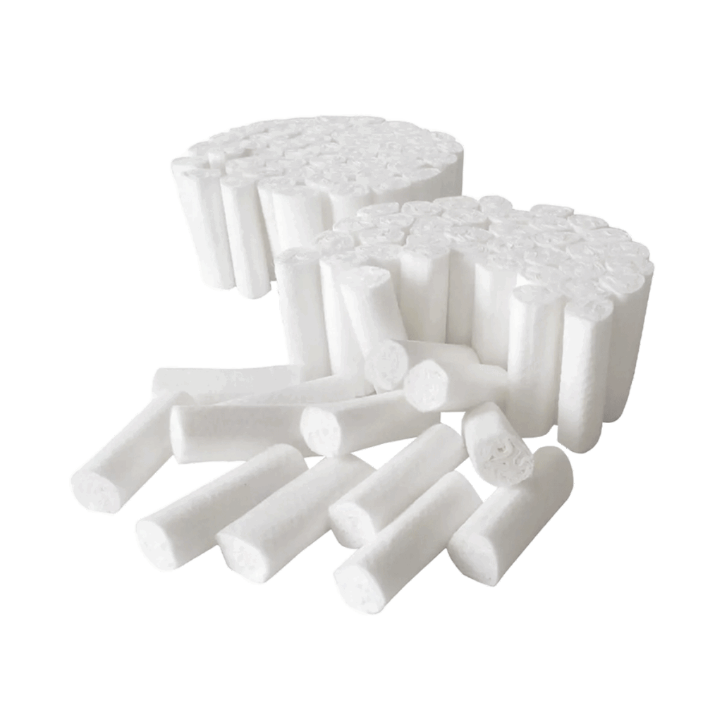 MED-COMFORT - Zahnwatterollen, Baumwolle, 300 Gramm